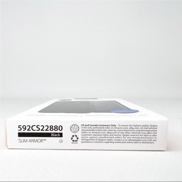 Spigen Samsung Galaxy S9 Slim Armor Black Case New in Box NWT - Picture 4 of 6